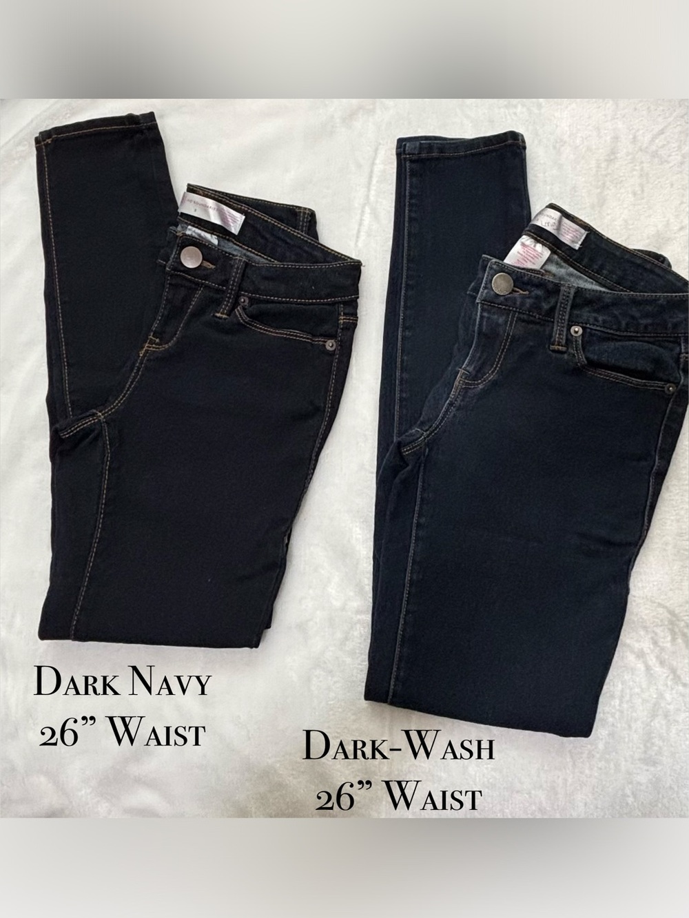Women’s Jeans | Lot of 2 | stretch-skinny leg NO BOUNDARIES Size 3  EUC